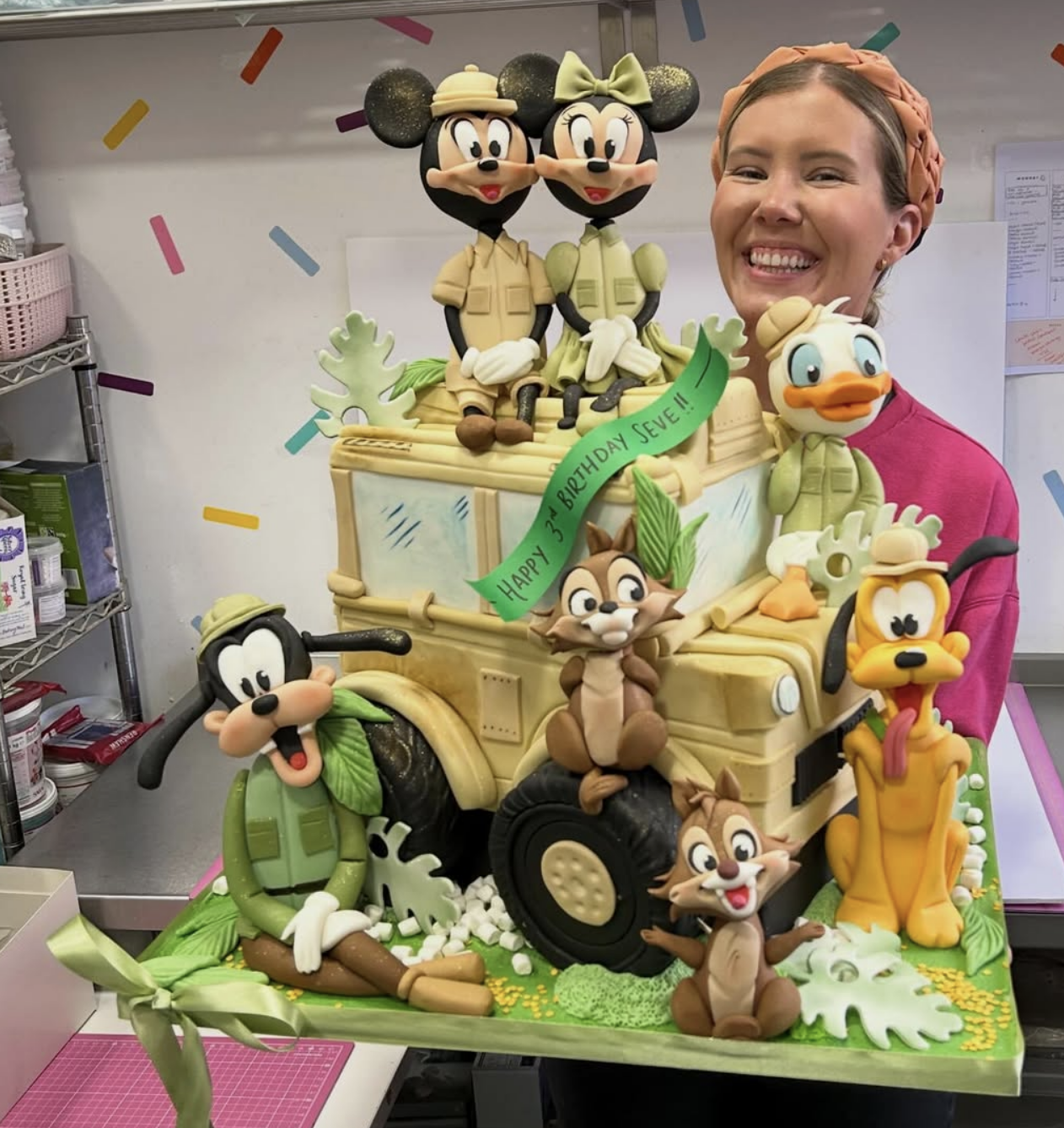 Bespoke cake by Christie Boyle